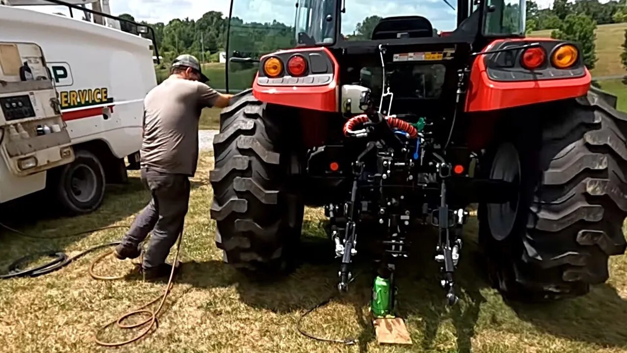 I Put Alcohol In My New Tractor,Hoping For The Best