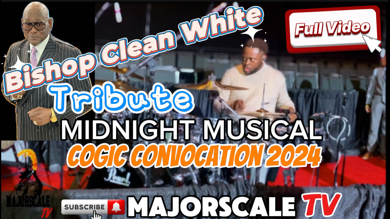 Bishop Clean White - Tribute (Full Video) #cogicconvocation2024