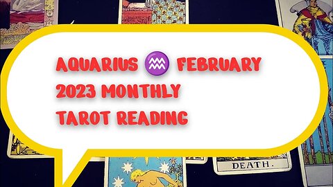 AQUARIUS ♒ In NEED Of INDEPENDENCE! FEBRUARY 2023 Monthly TAROT Reading