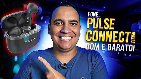 Fone Pulse Connect PH359, com BLUETOOTH 5.1 e 3 ANOS DE GARANTIA! Unboxing e detalhes