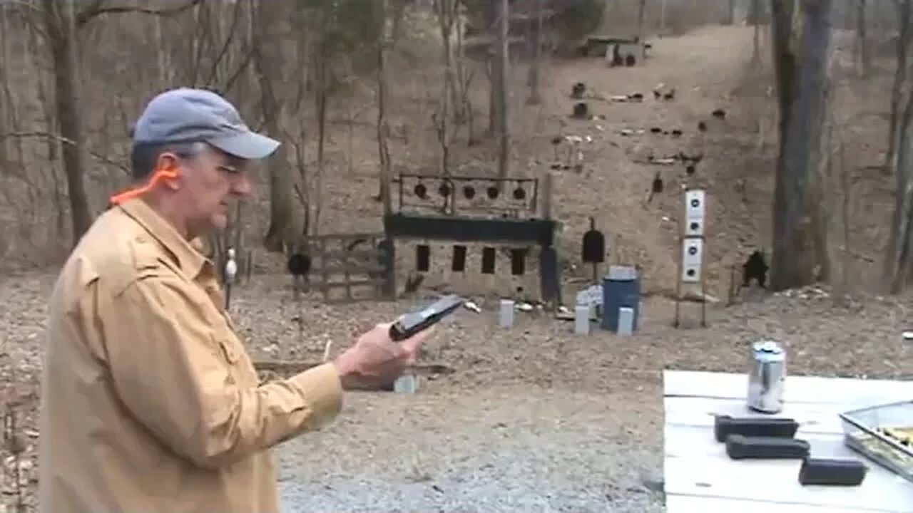 Glock 20 with heavy cast bullets