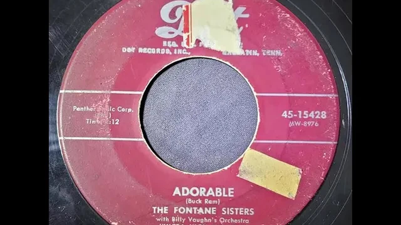 The Fontane Sisters, Billy Vaughn's Orchestra – Adorable