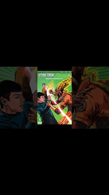 Green Lantern Star Trek "the Spectrum War" Covers