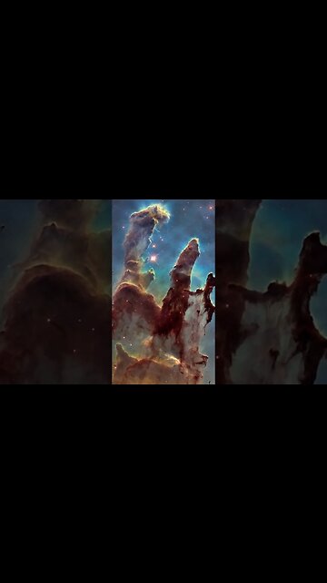 James Webb mostra Pilares da Criação como nunca visto! #jameswebbspacetelescope #pilarsofcriation