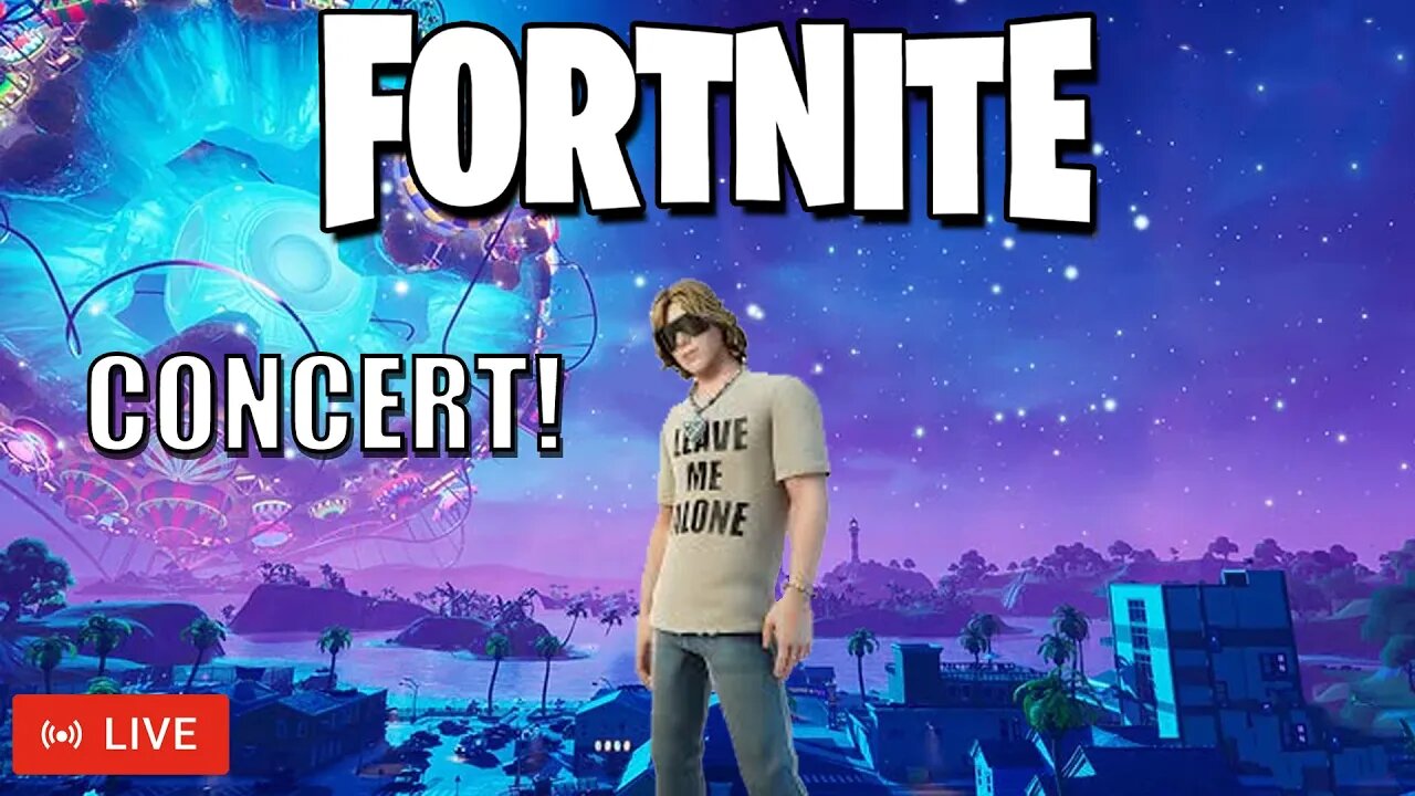 🔴LIVE - FORTNITE | KID LAROI CONCERT!