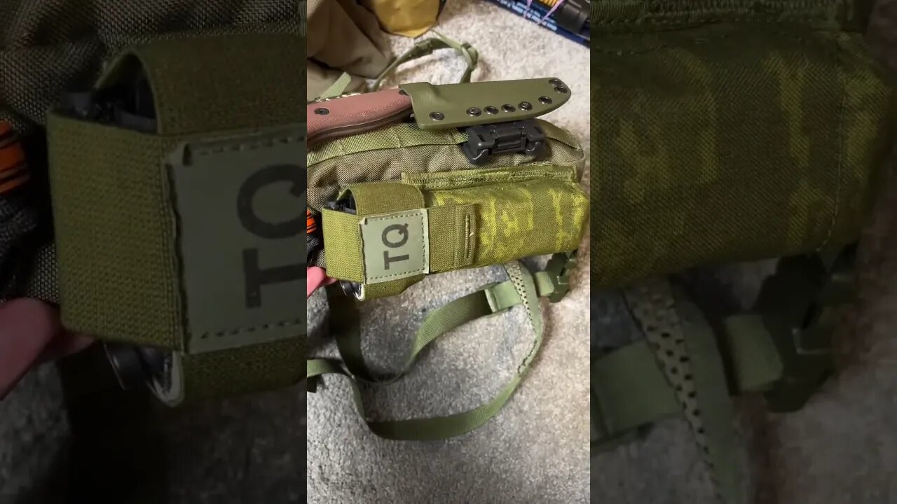 Chest Pack Setup for Camping & Hiking