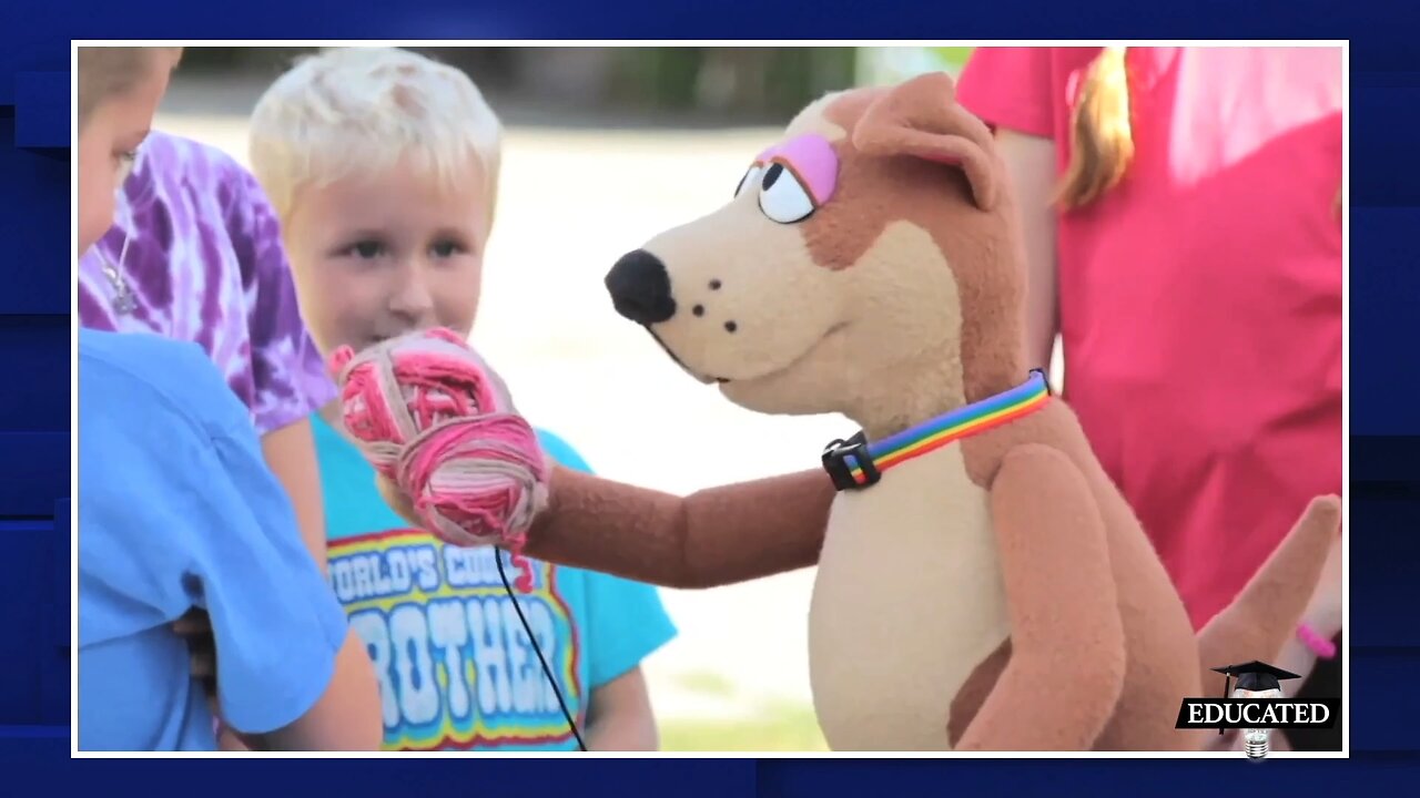 🐶Puppet Show Pushing Rainbow Agenda In The Classroom.