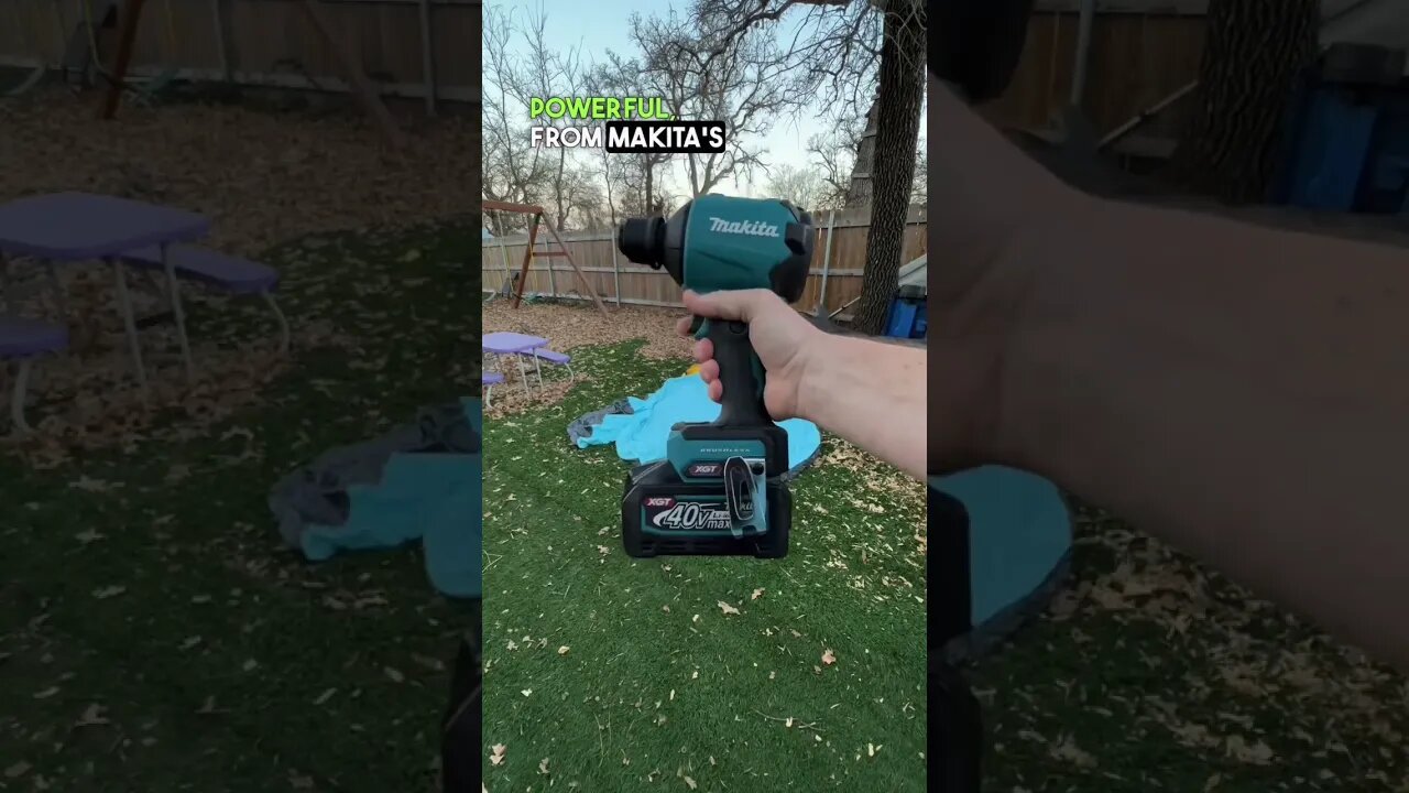 NEW Makita 40V High Speed Dust Blower! Compact, Powerful & Versatile!