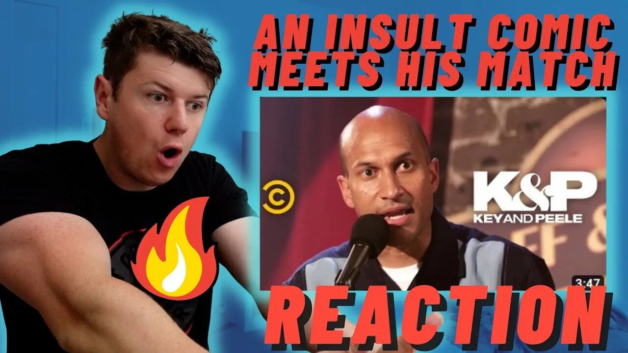 An Insult Comic Meets His Match - Key & Peele | ((IRISH REACTION!!))