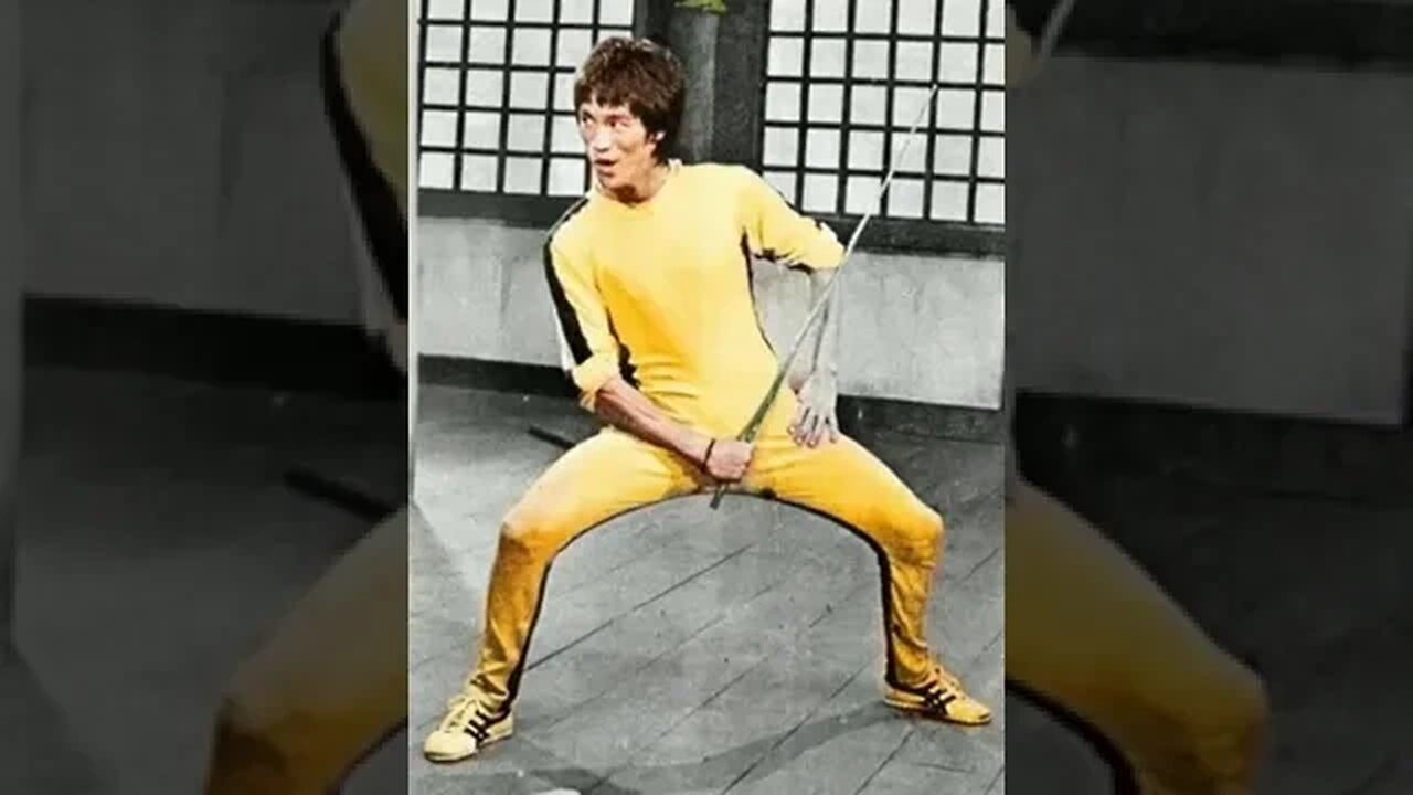 من كواليس فيلم لعبة الموت 🔥 Bruce Lee #brucelee