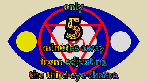 Watch this video to cleans & adjust your third eye chakra