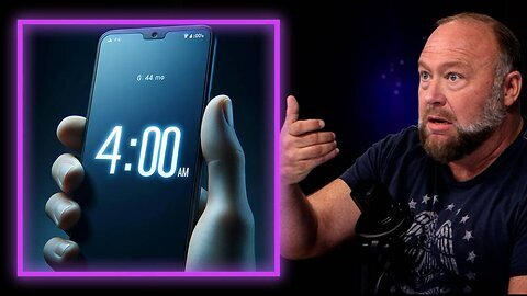 Alex Jones really Psychic? — "God Told Me It Was 4 AM" info Wars show