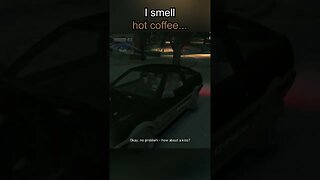 I smell hot coffee... 🤔 #shorts