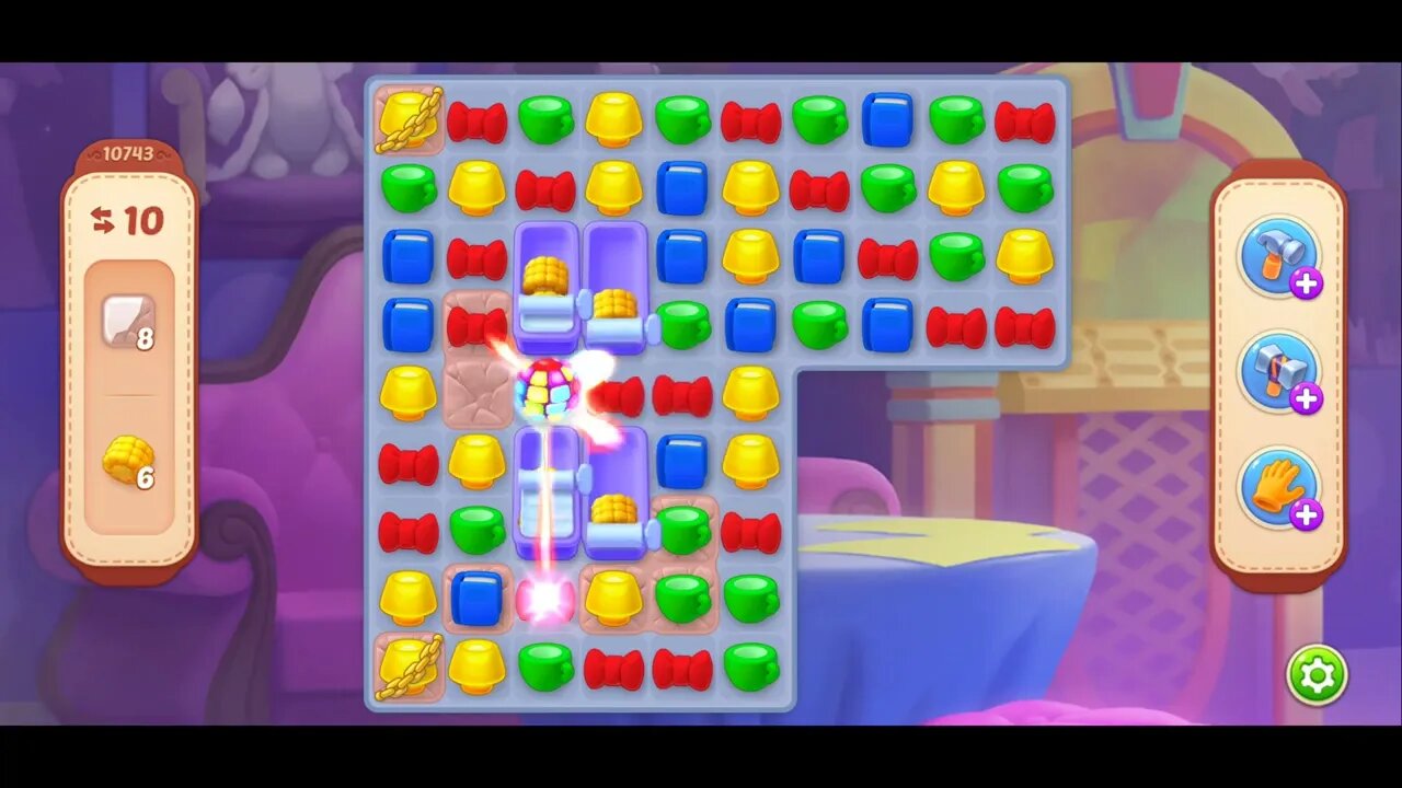 Playrix Homescapes Gameplay Walkthrough Level 10743