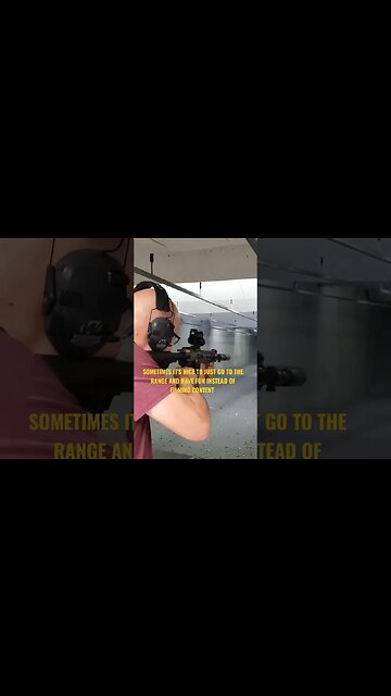 Just some fun with my Barrett REC7 suppressed SBR at the range!