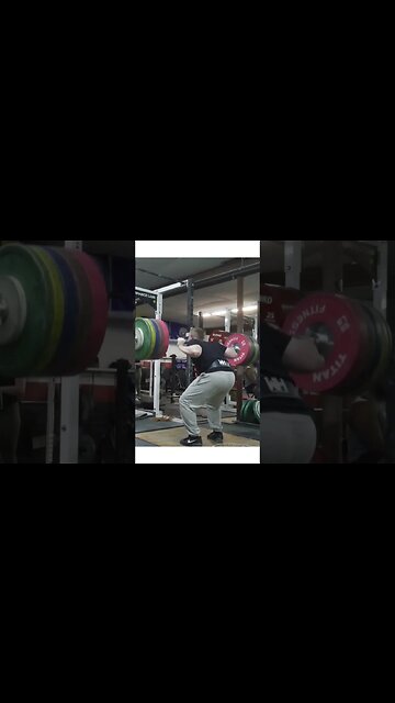 225 kg / 496 lb - Back Squat