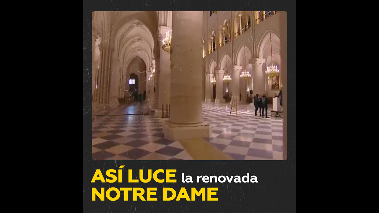 La catedral de Notre Dame abre sus puertas al público