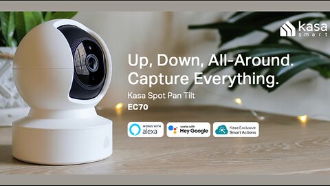 Kasa Indoor Pan/Tilt Smart Security Camera