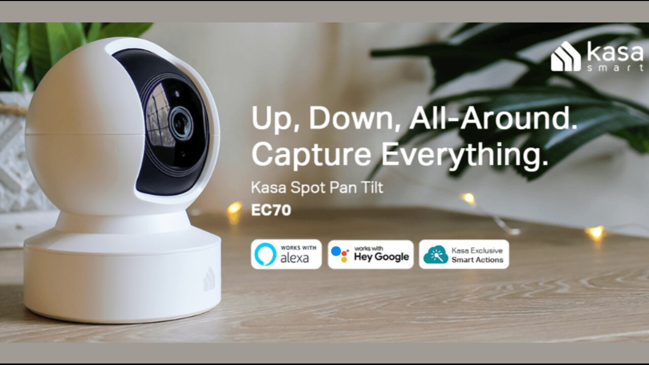 Kasa Indoor Pan/Tilt Smart Security Camera