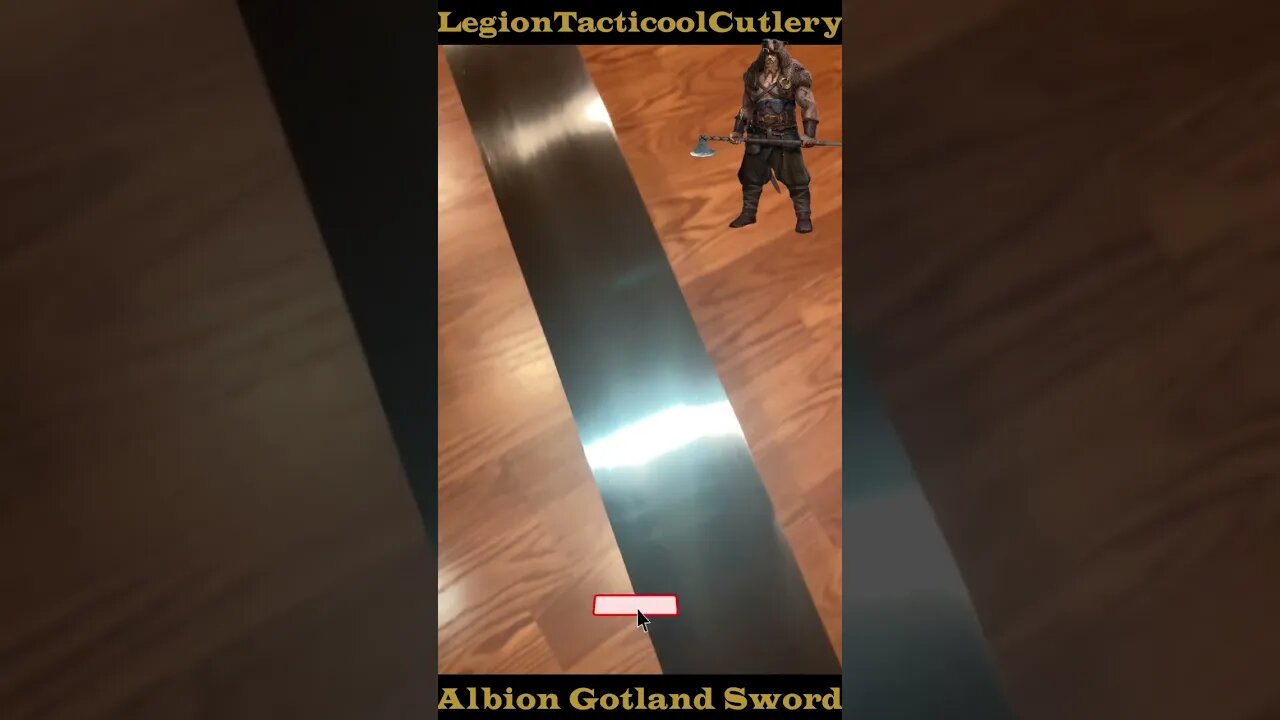 The Albion Squire Line Gotland Sword! Norse bad assery!