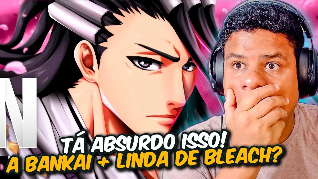 PÉTALAS DE SAKURA | BYAKUYA KUCHIKO (Bleach) | Neko | React Anime Pro