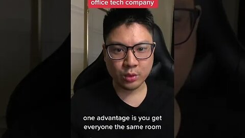 Advantage of running an in office tech company