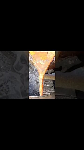 Pouring Liquid Metal #fypシ #fyp #amazing
