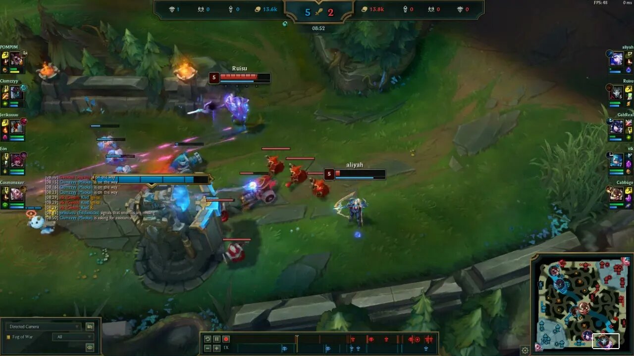 First game - Network Games 2023 (One hit delete vs Cho cho Train)
