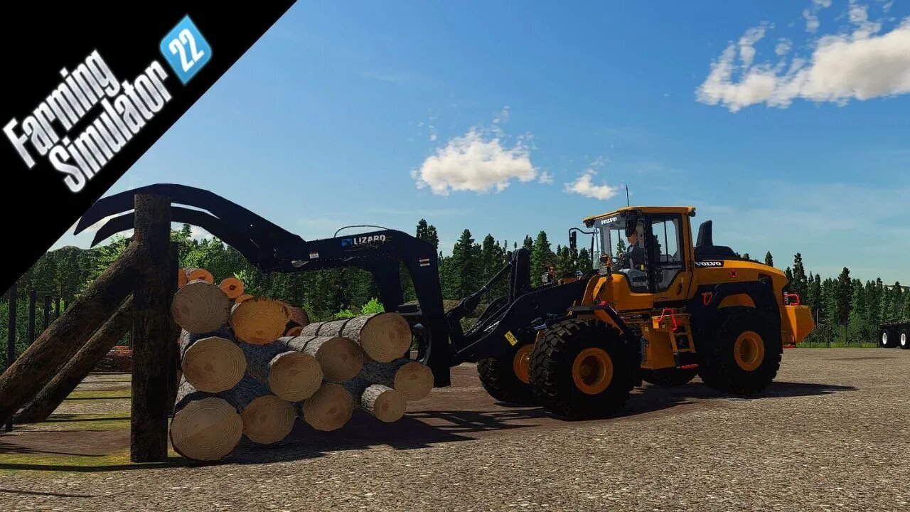 🔴 LIVE | Farming Simulator 22 | Logging, Road building, Mill work and Roller Coaster project