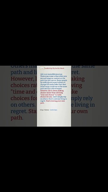 #shorts - A Leadership Quote - #13