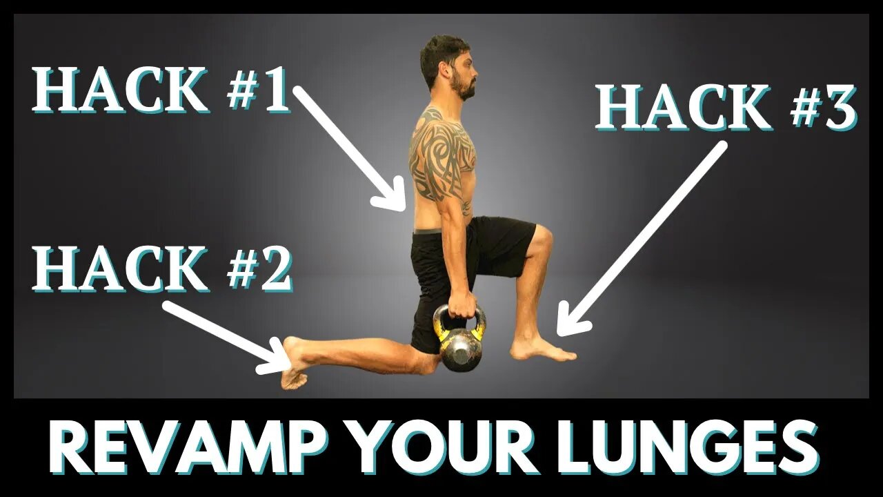 LEVEL UP The Basic Lunge With These 3 EASY Hacks