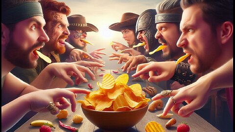 Finger Chips Challenge: Can You Beat the Heat and Win the Crunchy Battle