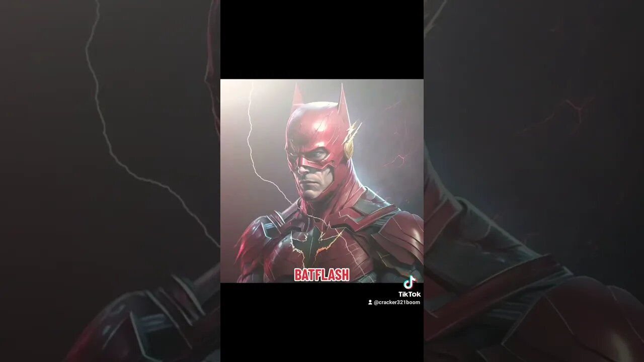 FLASH & BATMAN WERE ONE PERSON A.I.