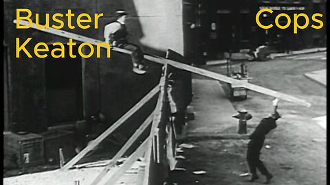 Buster Keaton Cops (1922) Full Movie | Classic Buster Keaton Stunts