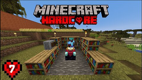 Finally Getting Enchanting Books!!! Minecraft Hardcore ep. #8