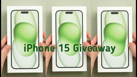 Apple iphone - Apple iPhone 15 giveaway