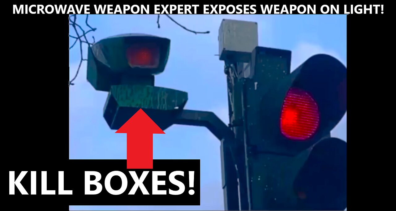 MICROWAVE WEAPON EXPERT EXPOSES WEAPONS ON STOP LIGHTS