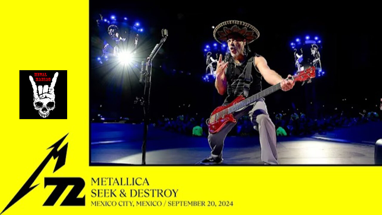 Metallica - Seek & Destroy (Mexico City, Mexico - September 20, 2024)