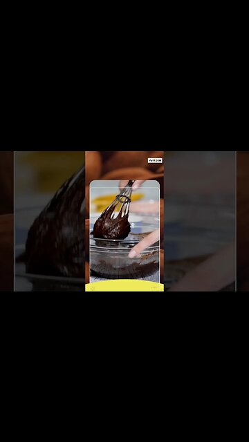 Chocolate Cake in 5 Steps Delicious Cake # Shorts