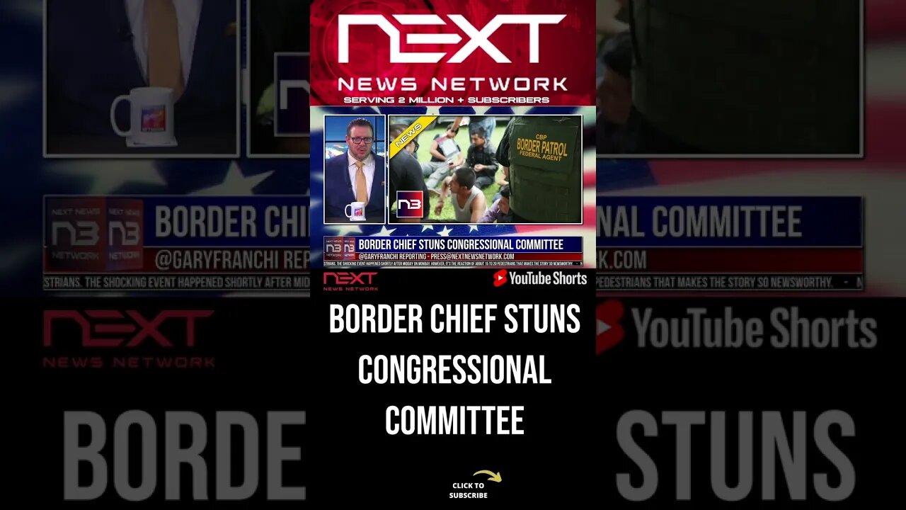 Border Chief Stuns Congressional Committee #shorts