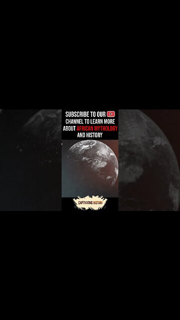 How Was the Universe Created? (According to this African myth) #shorts