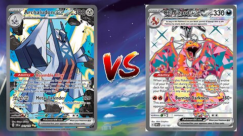 Pokemon TCG Live Archaludon EX Gastrodon VS Charizard EX Pidgeot EX!!