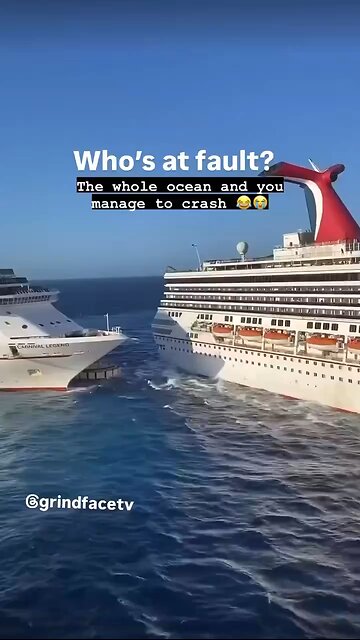 Who’s at fault? 🛥️