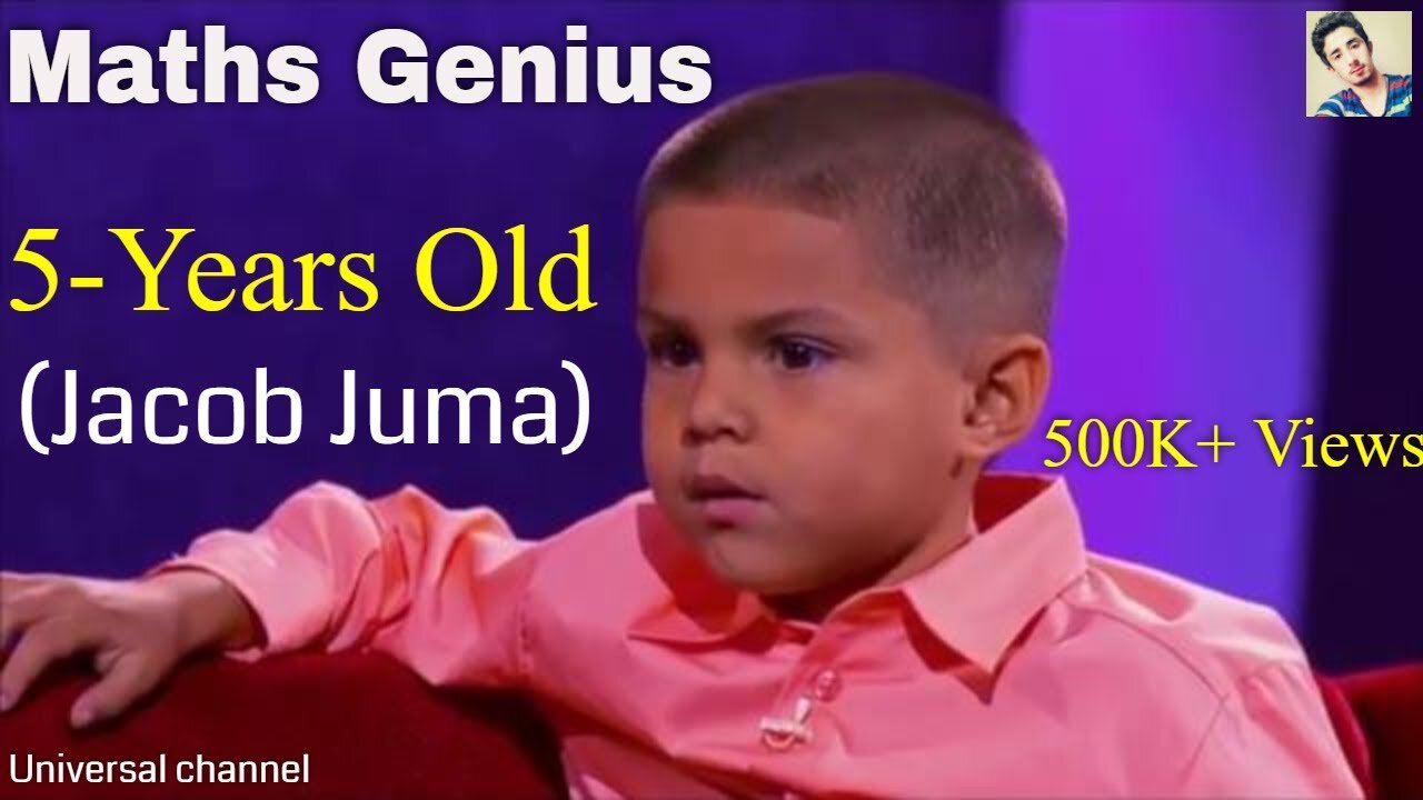 world Got talent | Five years old Math's genius Kid | Jacob Zuma Vs 5 year old Kid