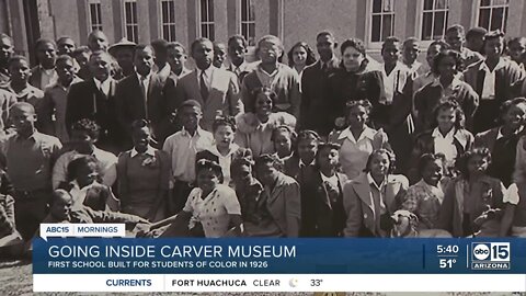 A look at the history of Phoenix's Carver school, Arizona's first school built entirely for students of color