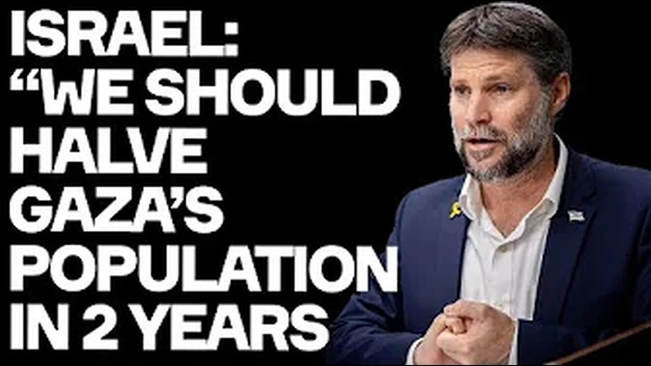 Western Media COVERS UP Israeli Finance Minister Call For Genocide. Owen Jones 11-28-2024