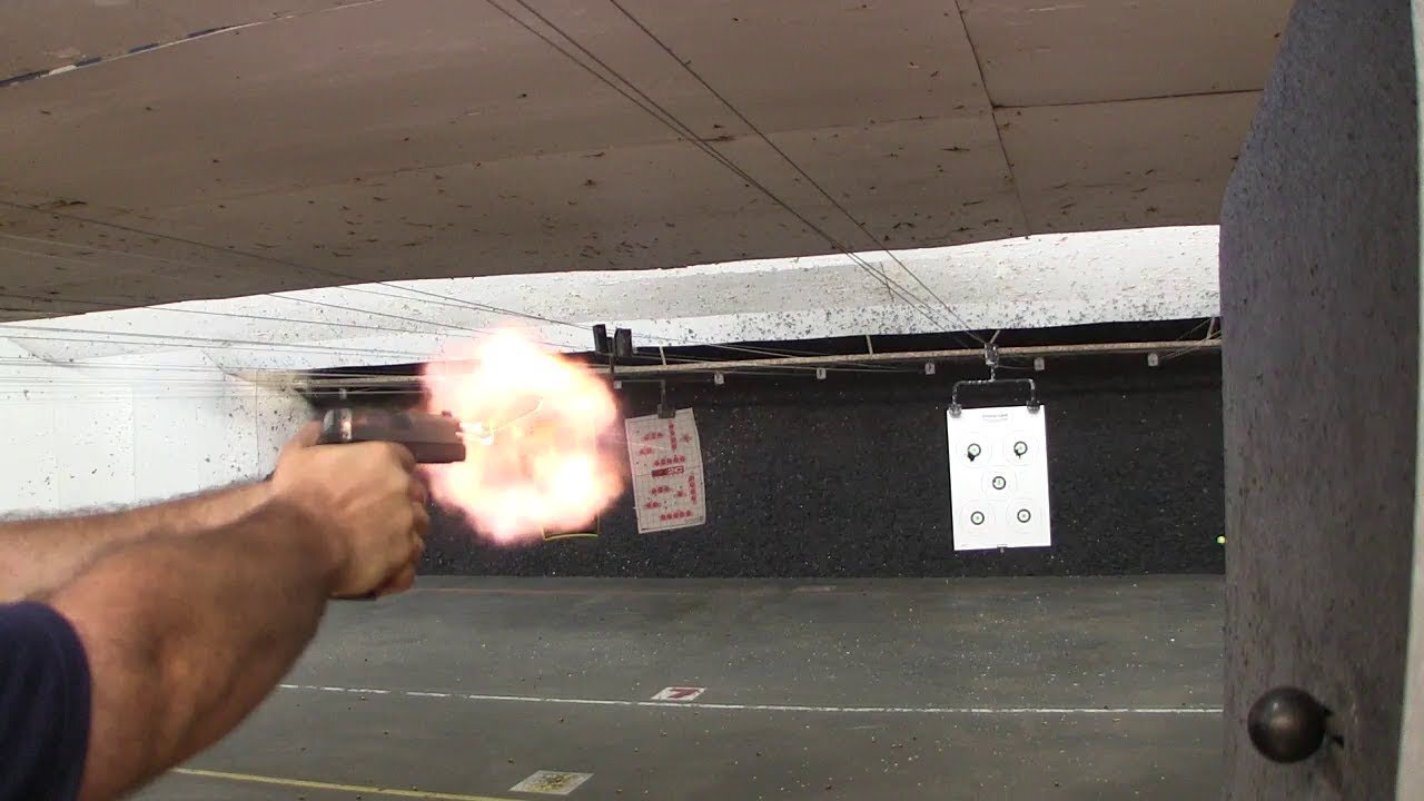 1911 Build 9, Part 4, At the range.