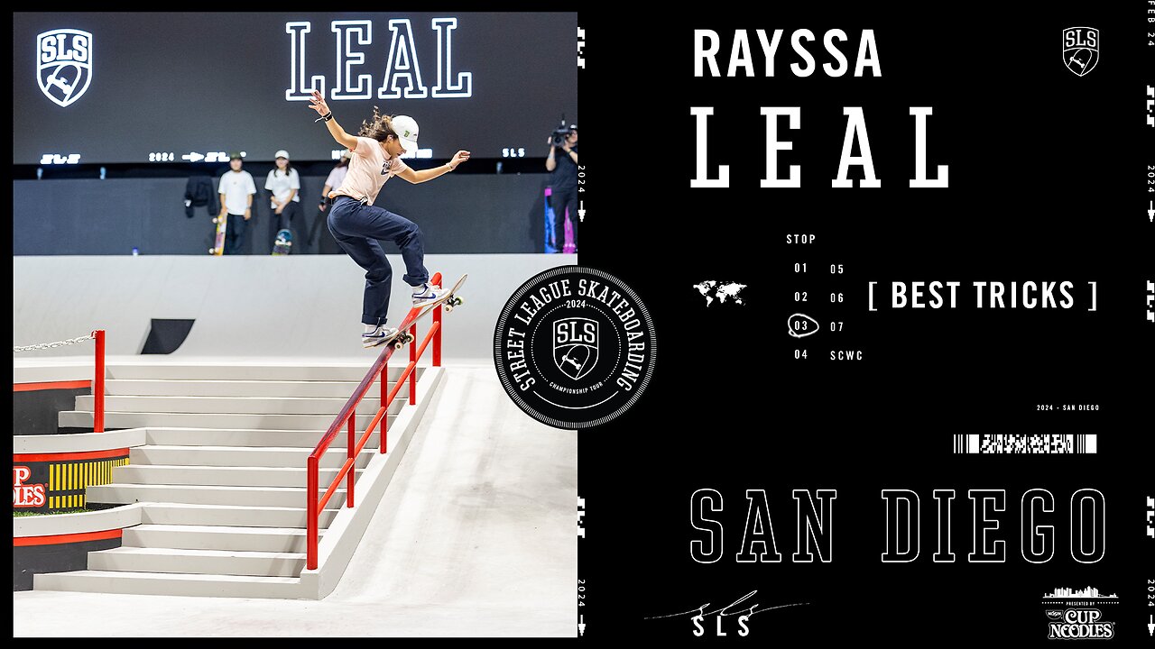 How Rayssa Leal Won SLS San Diego | Best Tricks