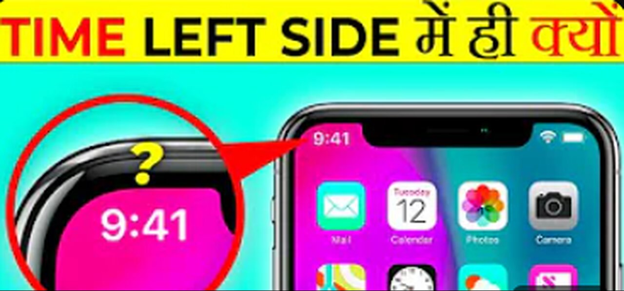 Why Time is on Left Side in Smartphone_ _ It s Fact