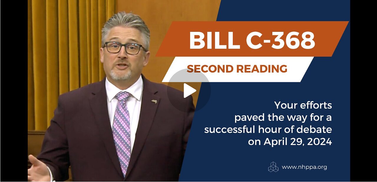 BILL C-368 | SUCCESSFUL HOUR OF DEBATE IN CANADA